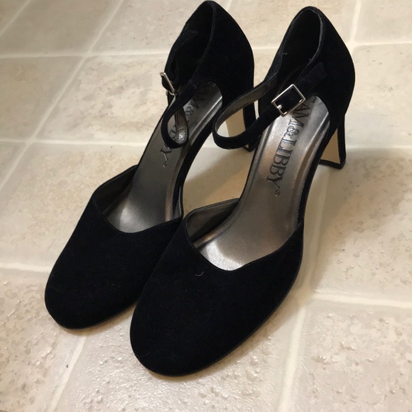 Sam & Libby Shoes - Black Velvet Sam & Libby shoes